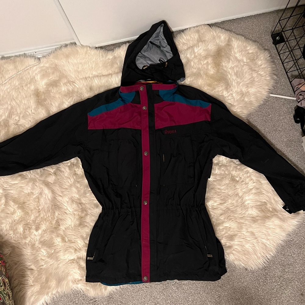 Vintage Nordica Rain Trench Jacket